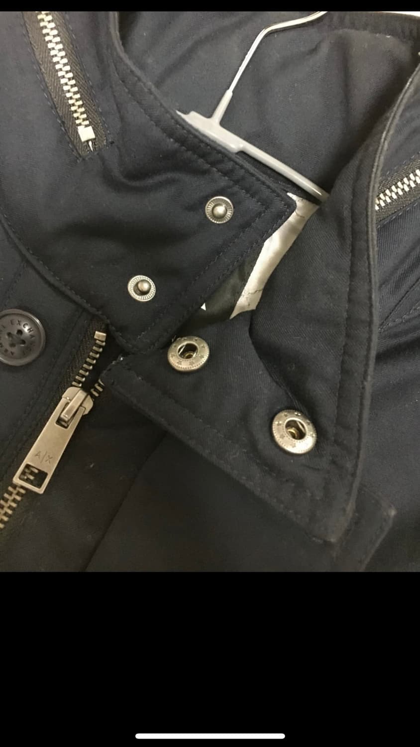 아르마니 익스체인지 네이비 자켓 상품이미지2