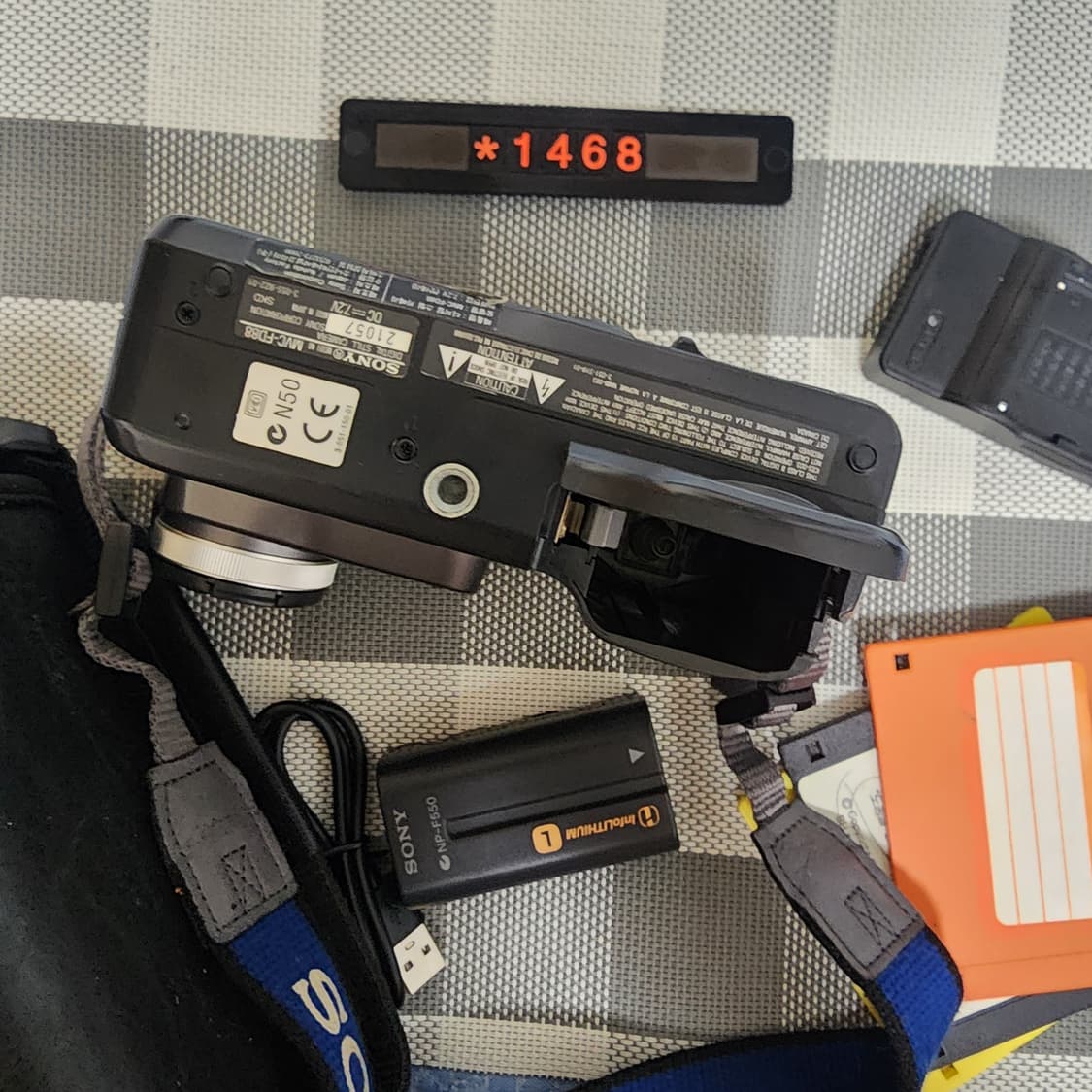 소니 핸디캠 MVC-FD 88 디스크맨 캠코더 가방세트 상품이미지5