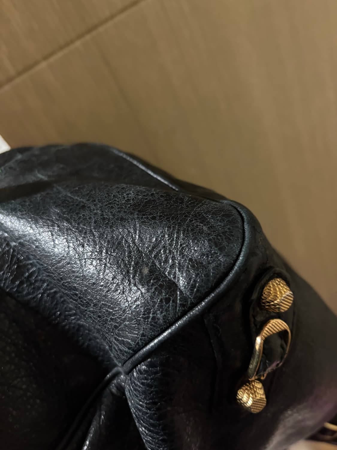 발렌시아가 르 시티 모터백 시티백 미디움 블랙 상품이미지8