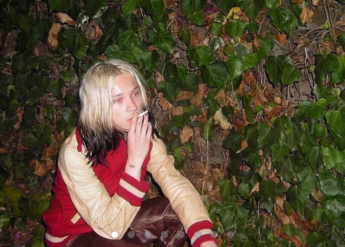 넘버나인 바시티 자켓 red 상품이미지1