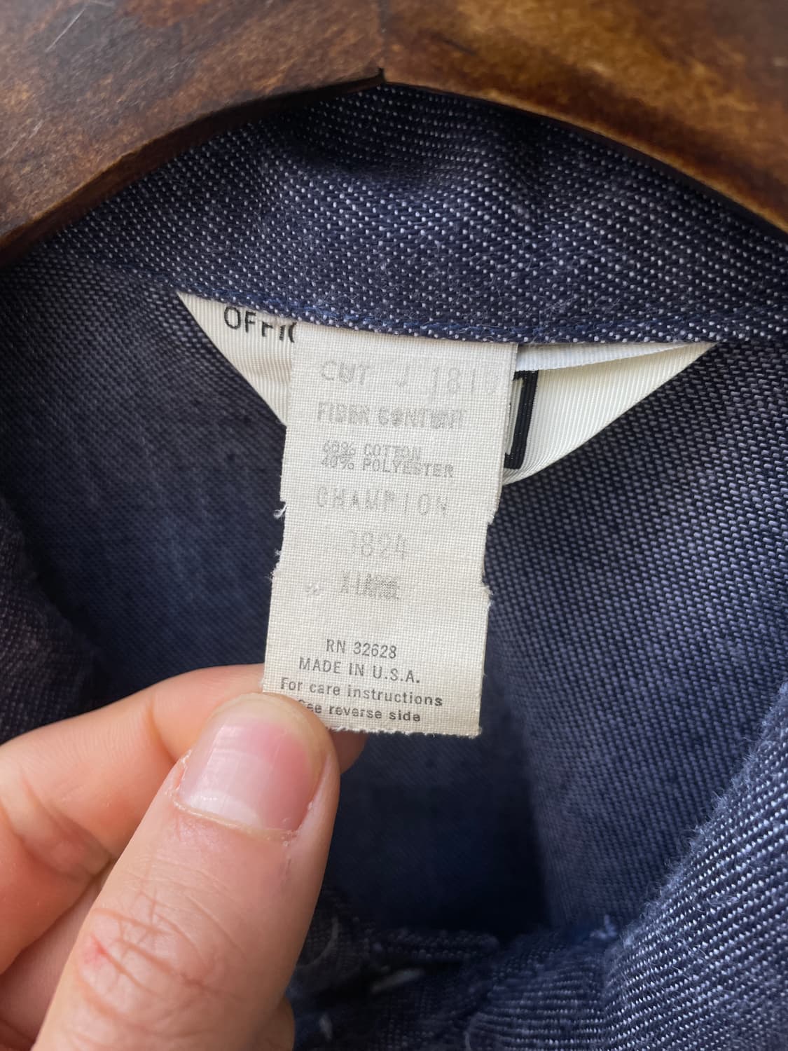70s Champion Spark plug Official Denim 상품이미지9