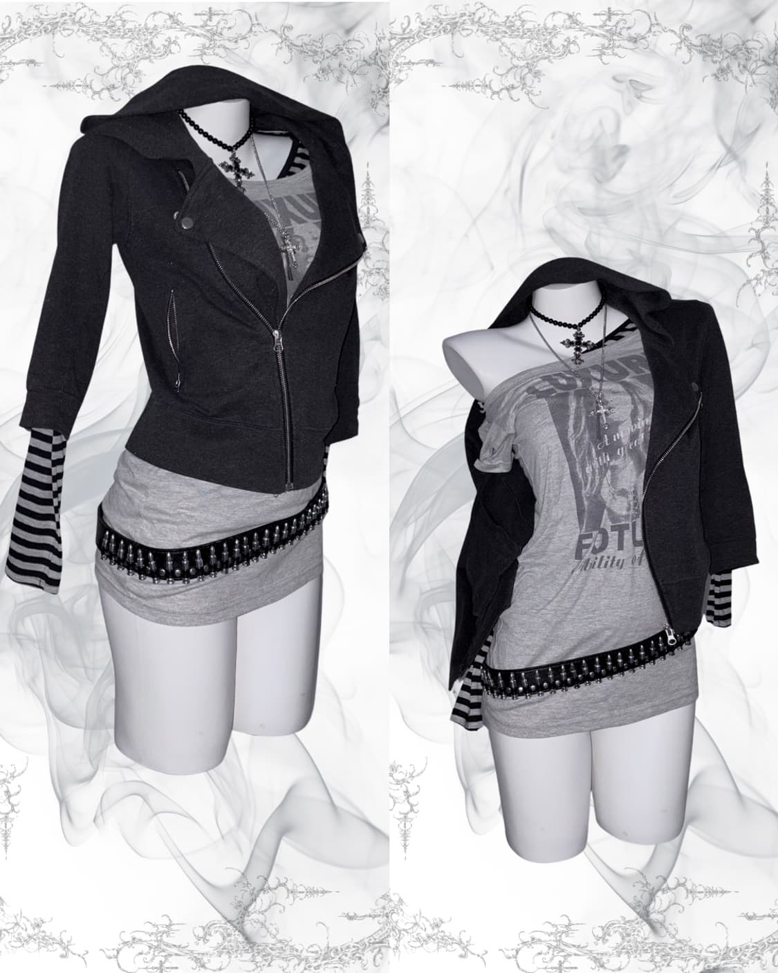 00s 데일리펑크 세트 🏴‍☠️🖤  상품이미지2