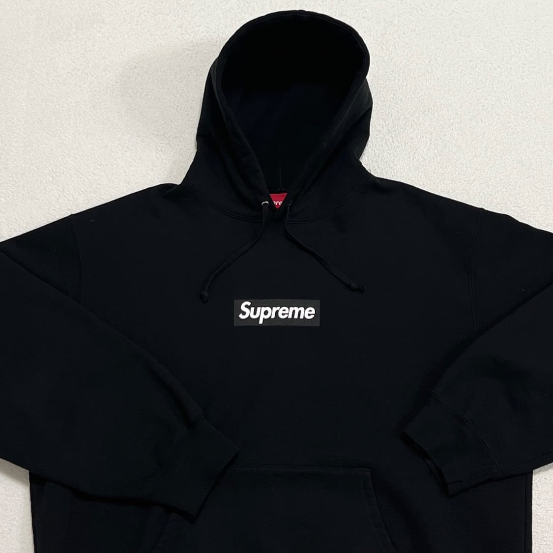 슈프림 23FW 서울 무궁화 박스로고 후드 블랙 상품이미지4