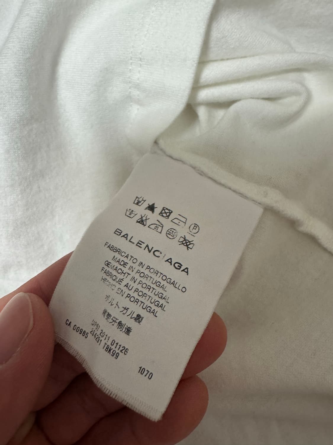 발렌시아가 2012 프린팅 반팔 상품이미지2