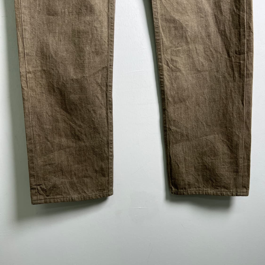 jpn vtg 빈티지 패치워크 릴리즈 코튼 팬츠 L 상품이미지6