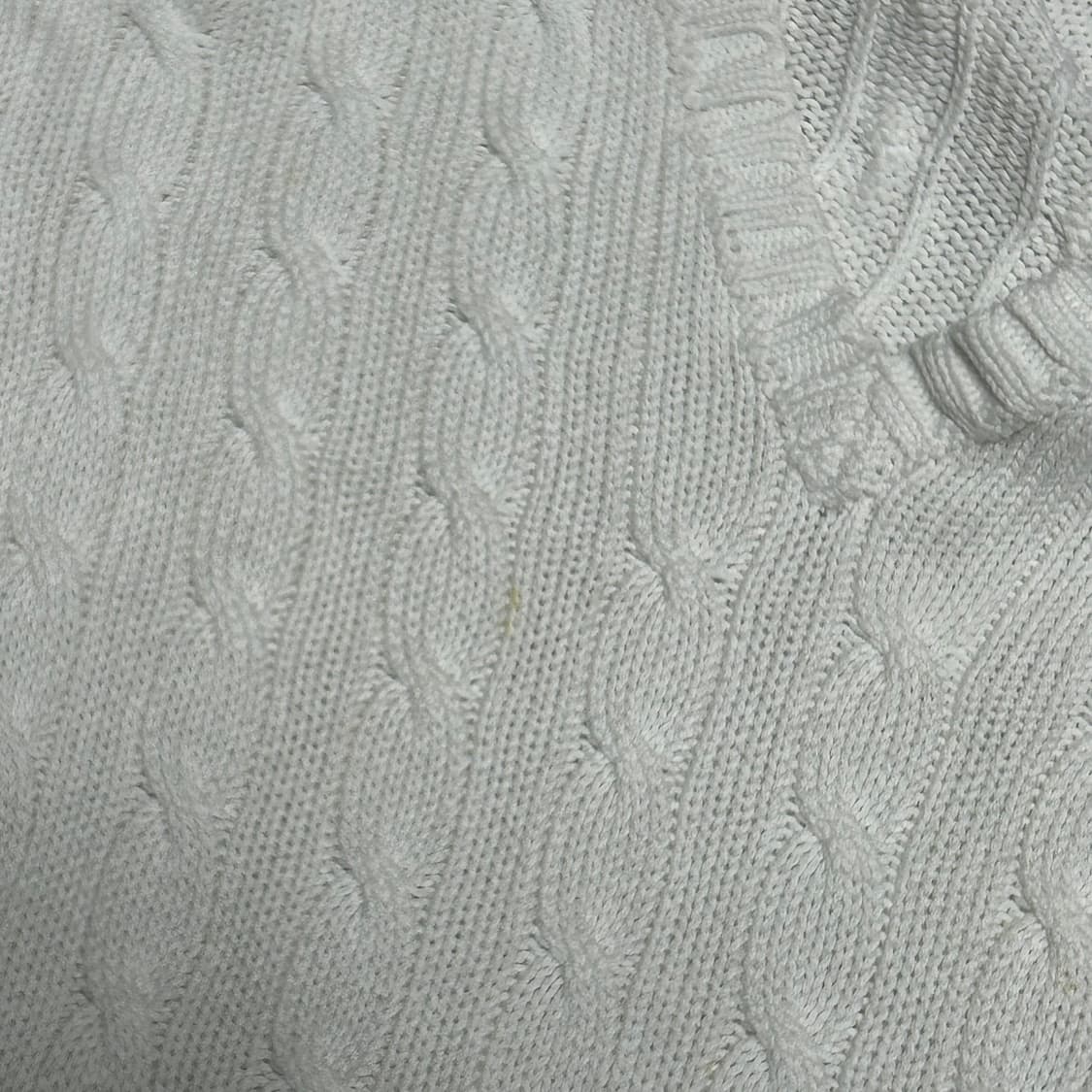 Polo Ralph Lauren 스포츠 여성용 화이트 브이넥 니트 상품이미지5