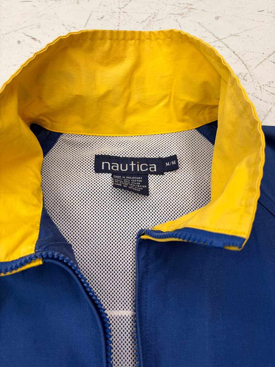 Nautica 90s 세일링 투톤 윈드브레이커 상품이미지5