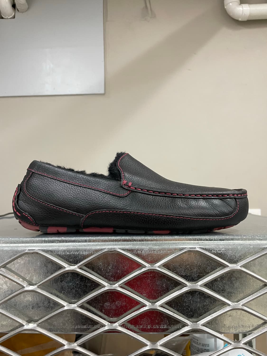 어그 아스콧 봄버 로퍼 레드 260 (gr-4720) 상품이미지4