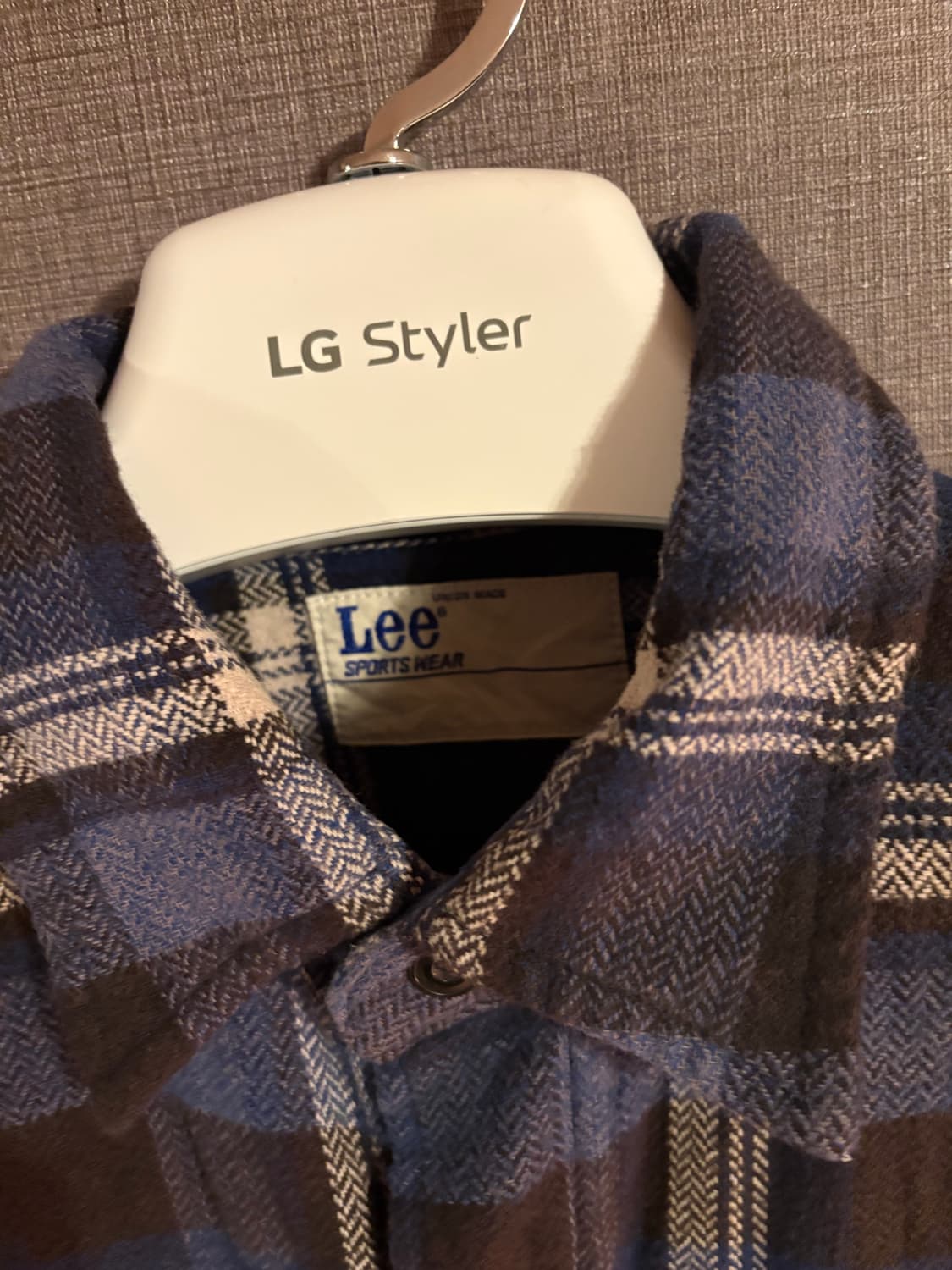 Lee 체크 셔츠 남방 S 상품이미지2