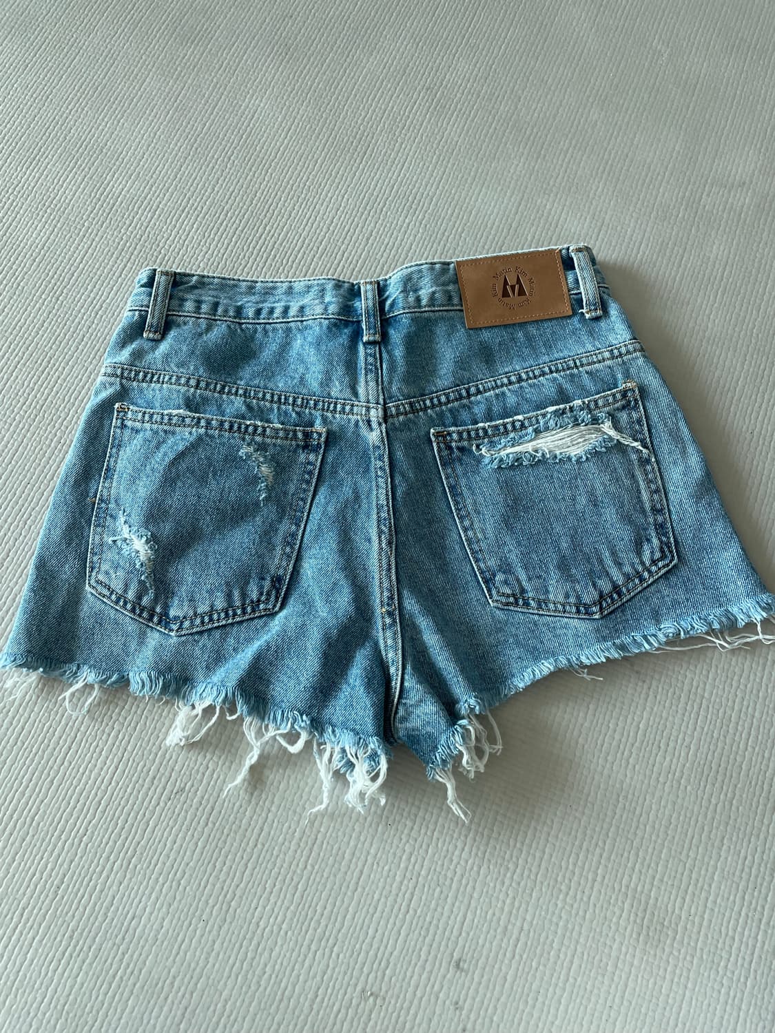 마뗑킴 데님 쇼츠 반바지 상품이미지2