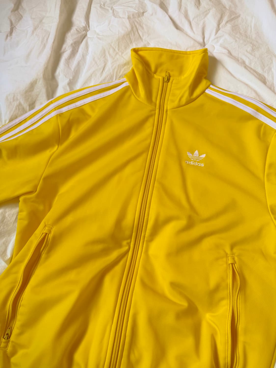 노란색 아디다스 져지 상품이미지1