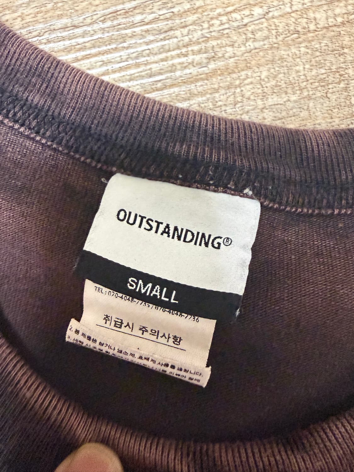 아웃스탠딩 반팔 S 상품이미지5