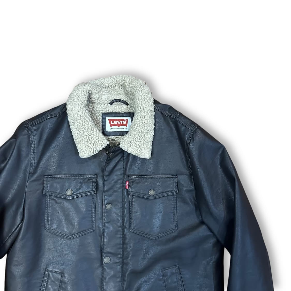 리바이스 레더 양털 자켓 상품이미지2