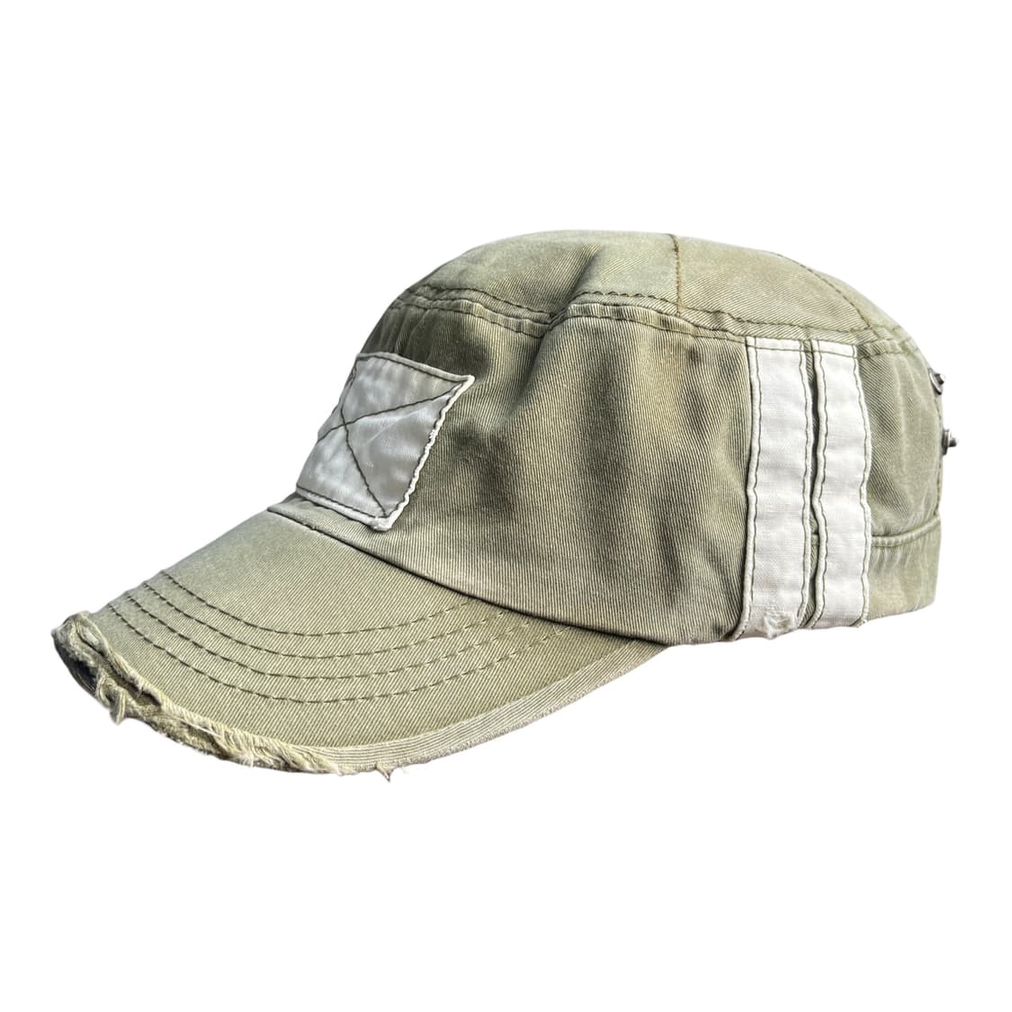 Cubecode 패치 밀리터리 캡 올리브 상품이미지3