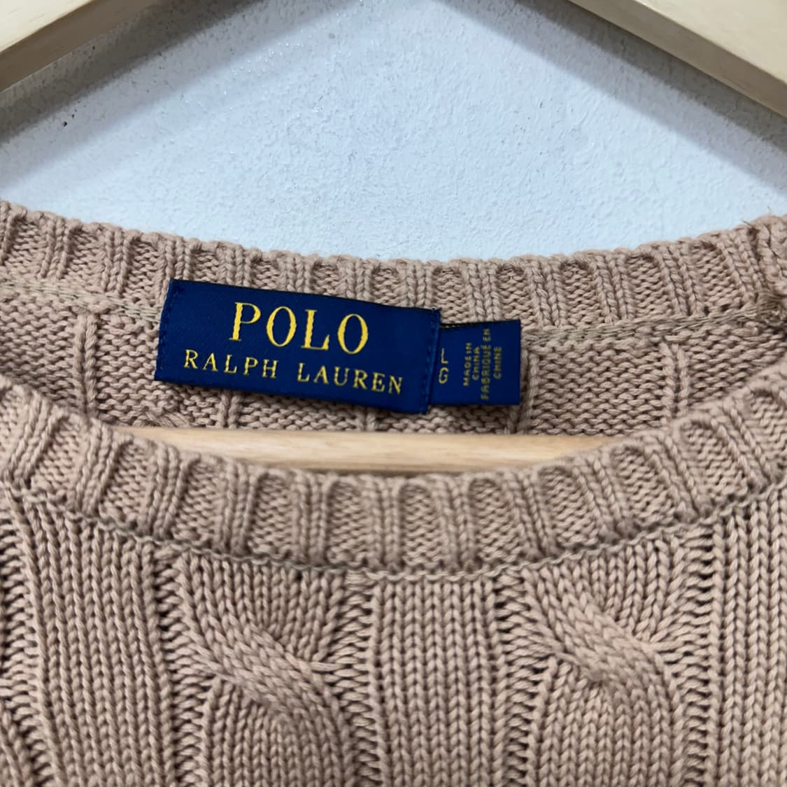 폴로꽈배기니트 상품이미지3