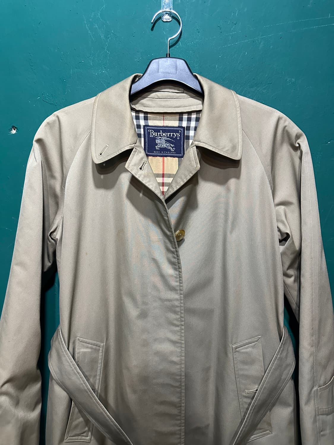 버버리 노바체크 여성 트렌치코트  상품이미지2