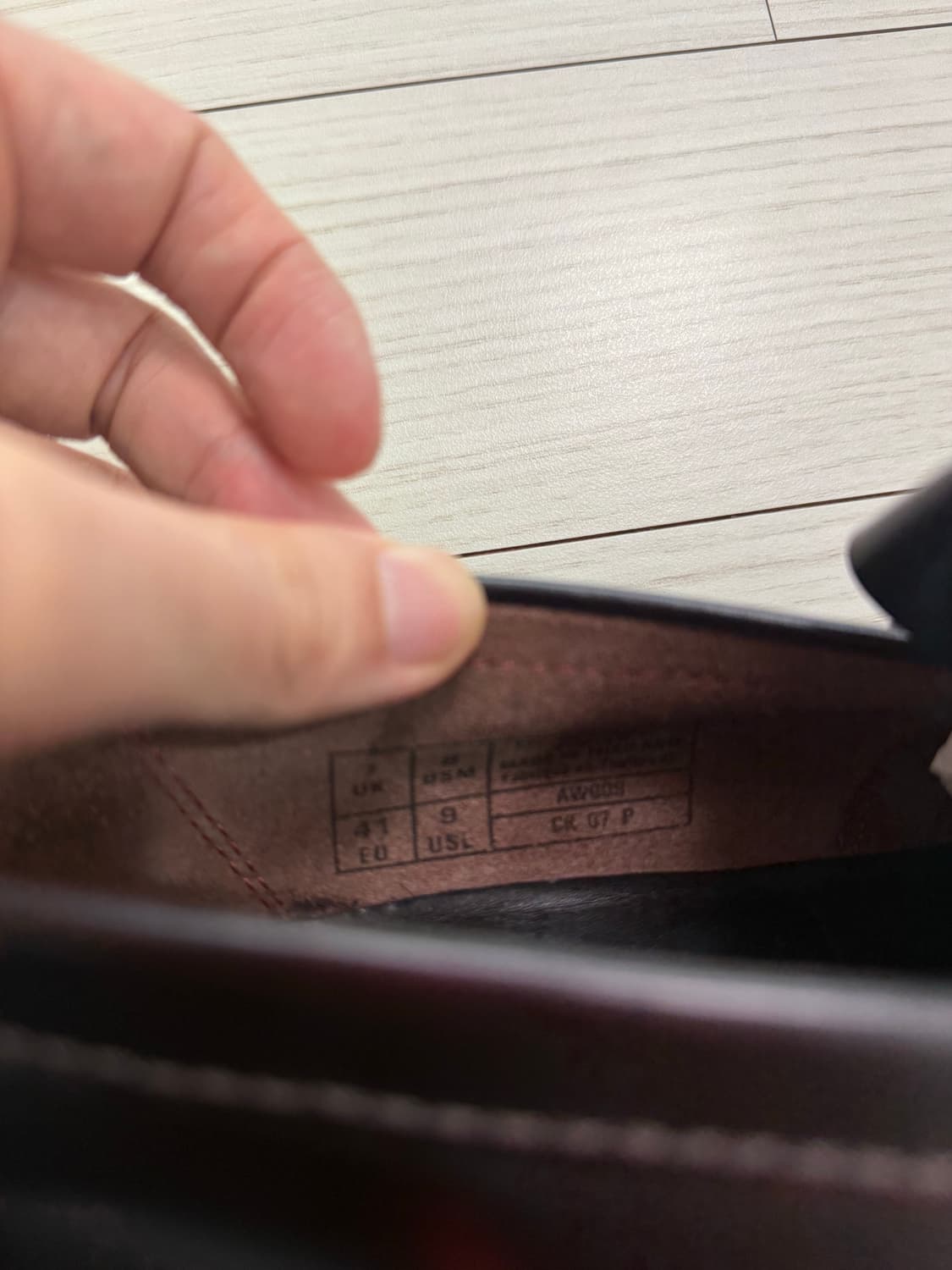 닥터마틴 아드리안 체리레드 260 상품이미지5