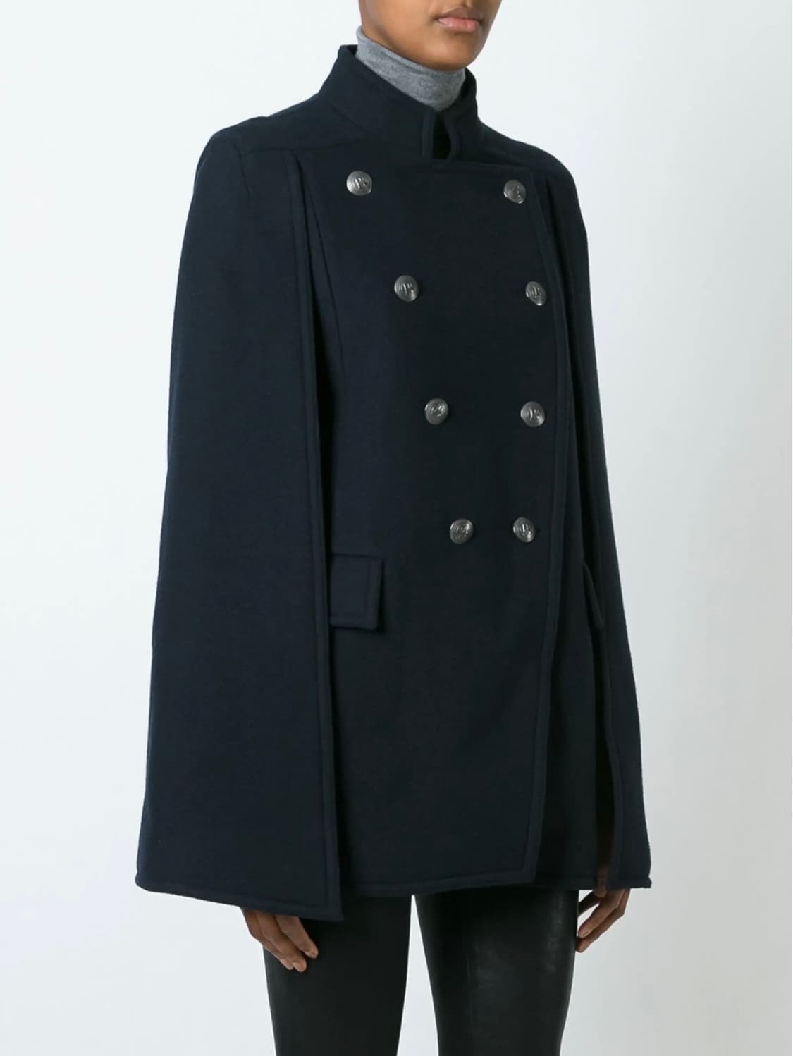PIERRE BALMAIN DOBLE BREASTED PONCHO 상품이미지9