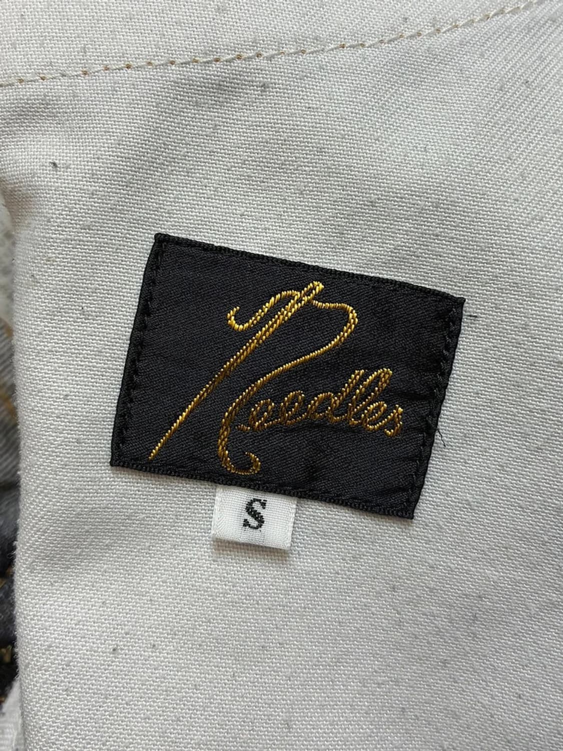 니들스 버터플라이 패치 부츠컷 데님 팬츠 PN5665    상품이미지9