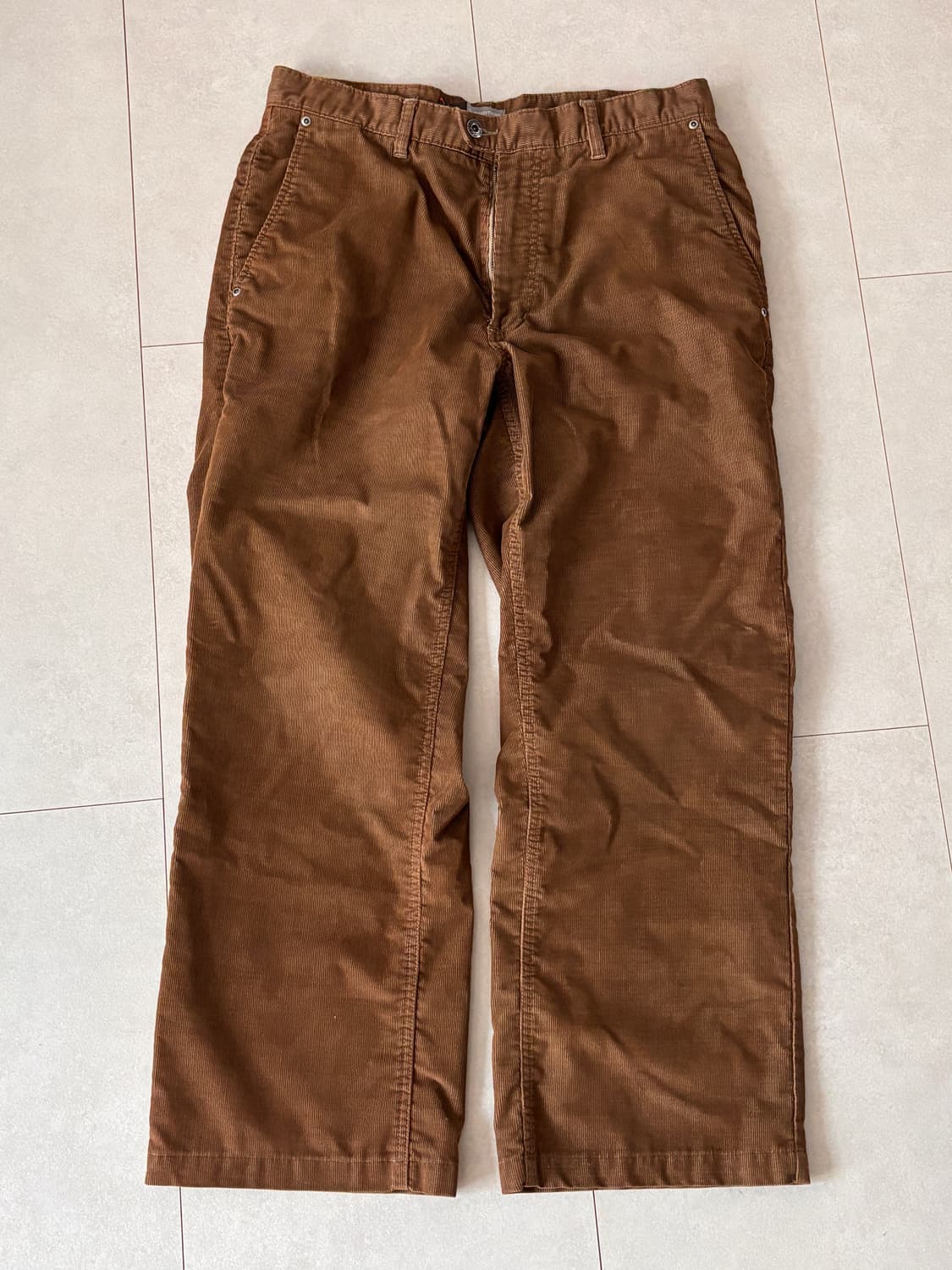 Vintage 00s Nike acg 코듀로이 브라운 팬츠 34 상품이미지1