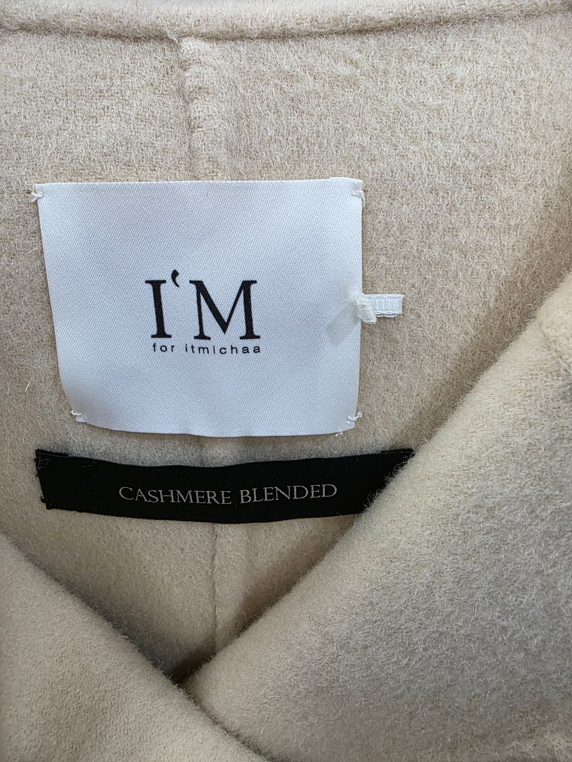 잇미샤 여성 양모 반코트 상품이미지3