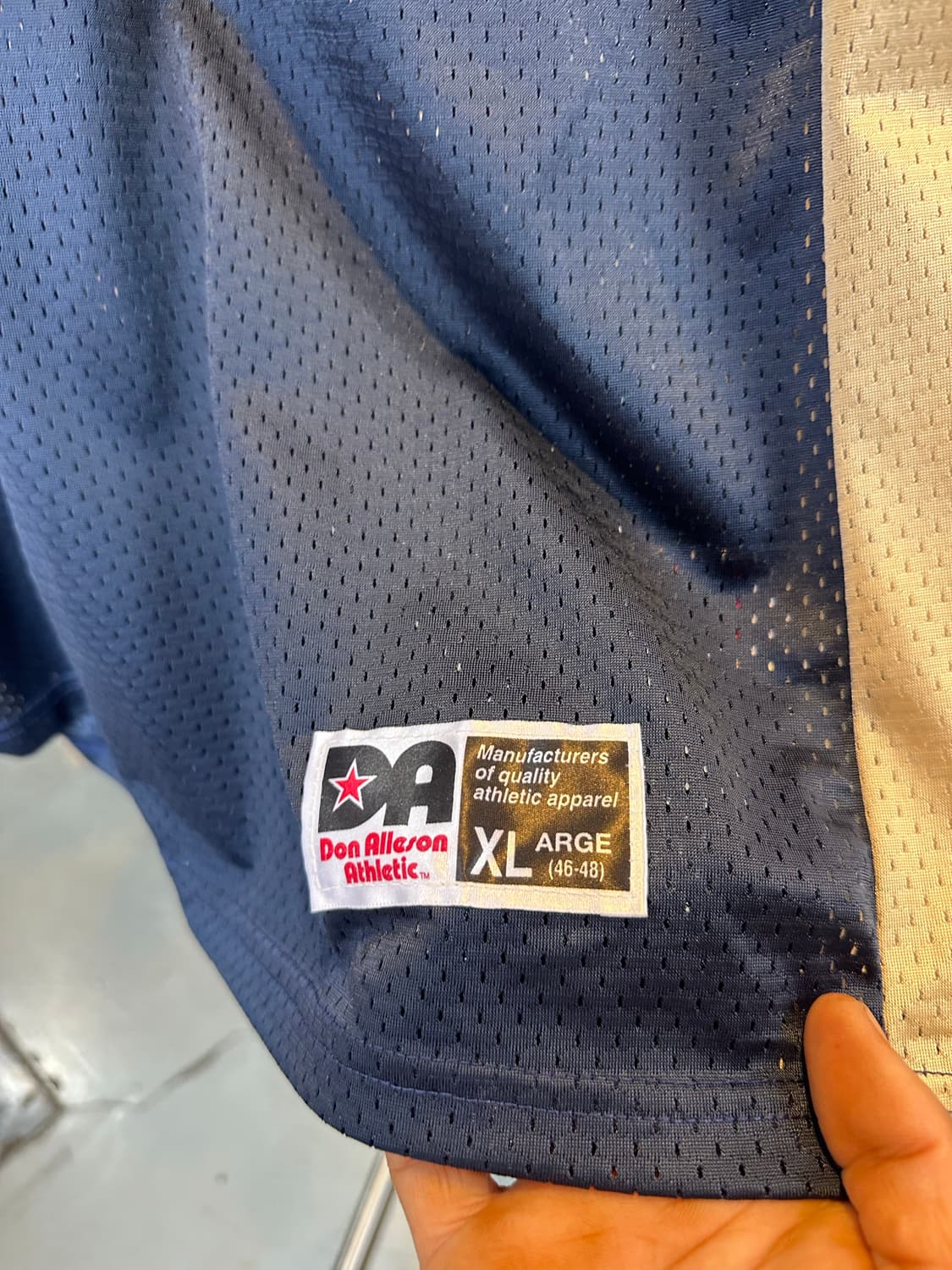 90s Don Alleson 애슬레틱 메쉬 져지 made in usa 상품이미지5