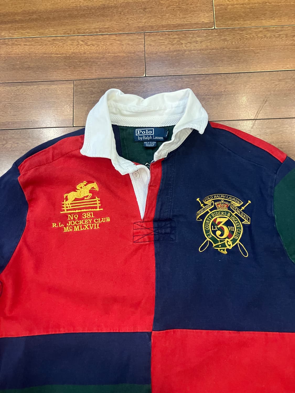 폴로랄프로렌 럭비 카라티셔츠 M 상품이미지2