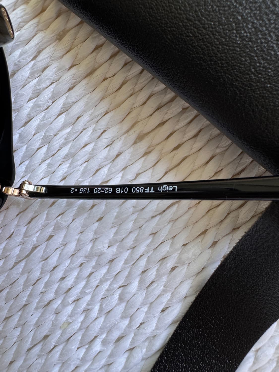 새상품 TOM FORD선글라스 Leigh TF850 블랙 상품이미지6