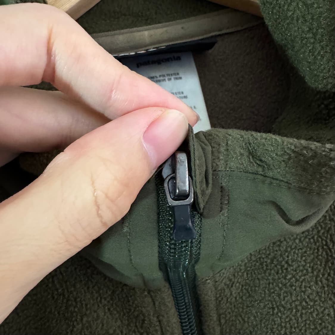 파타고니아 신칠라 로고 플리스 상품이미지8