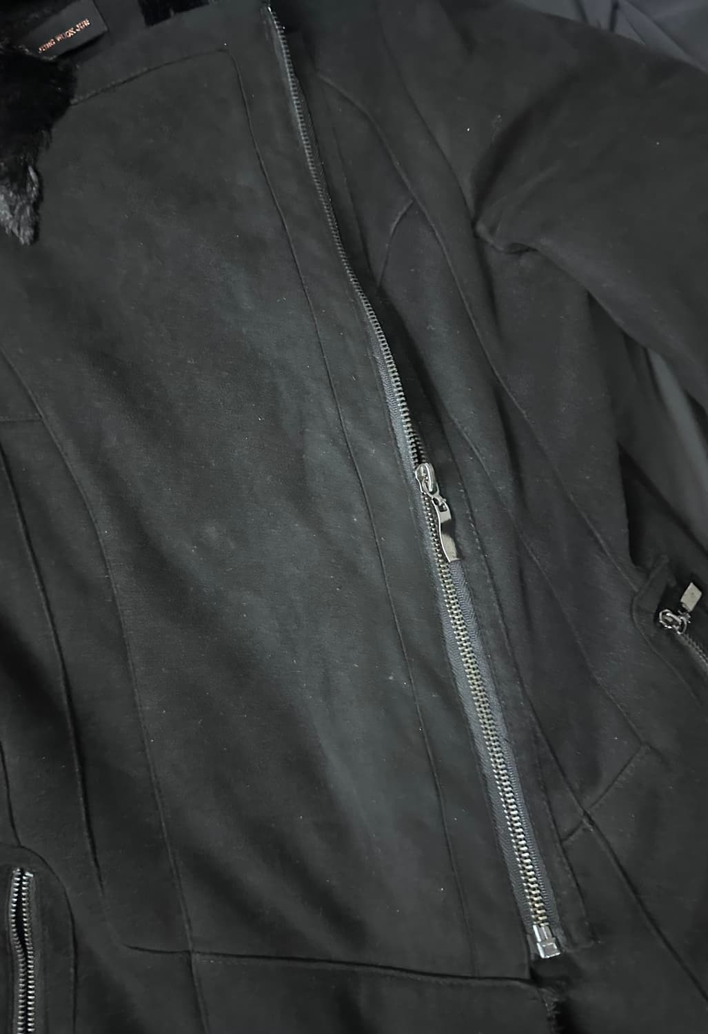 릭오웬스맛 사선 지퍼 자켓 66size 상품이미지2