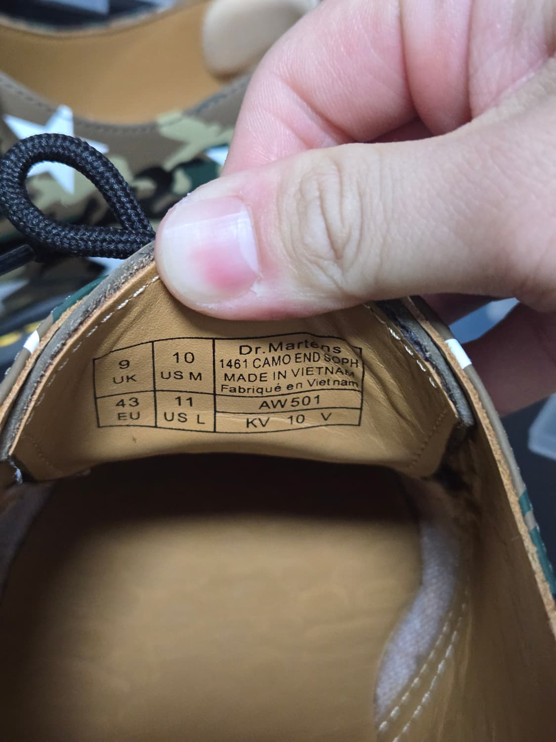 [280] 닥터마틴 X 소프넷 X END 카모 1461 상품이미지3