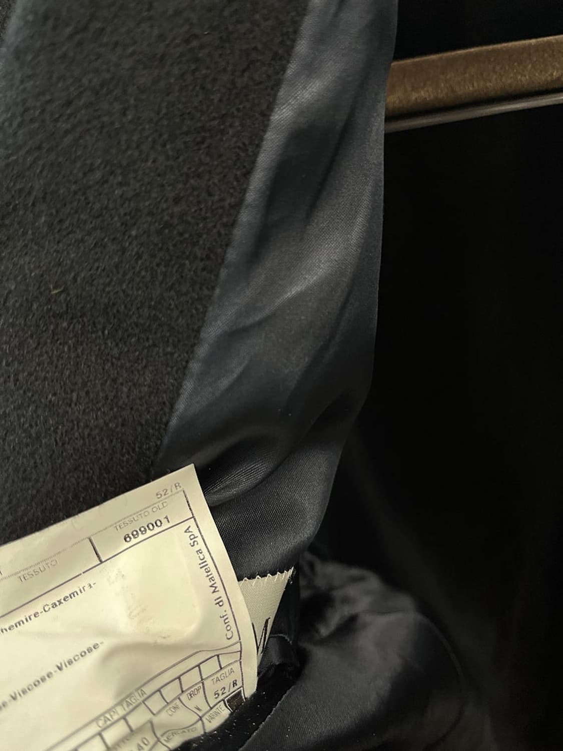 105) 알마니꼴레지오니 이태리 캐시미어100% 롱코트  상품이미지8