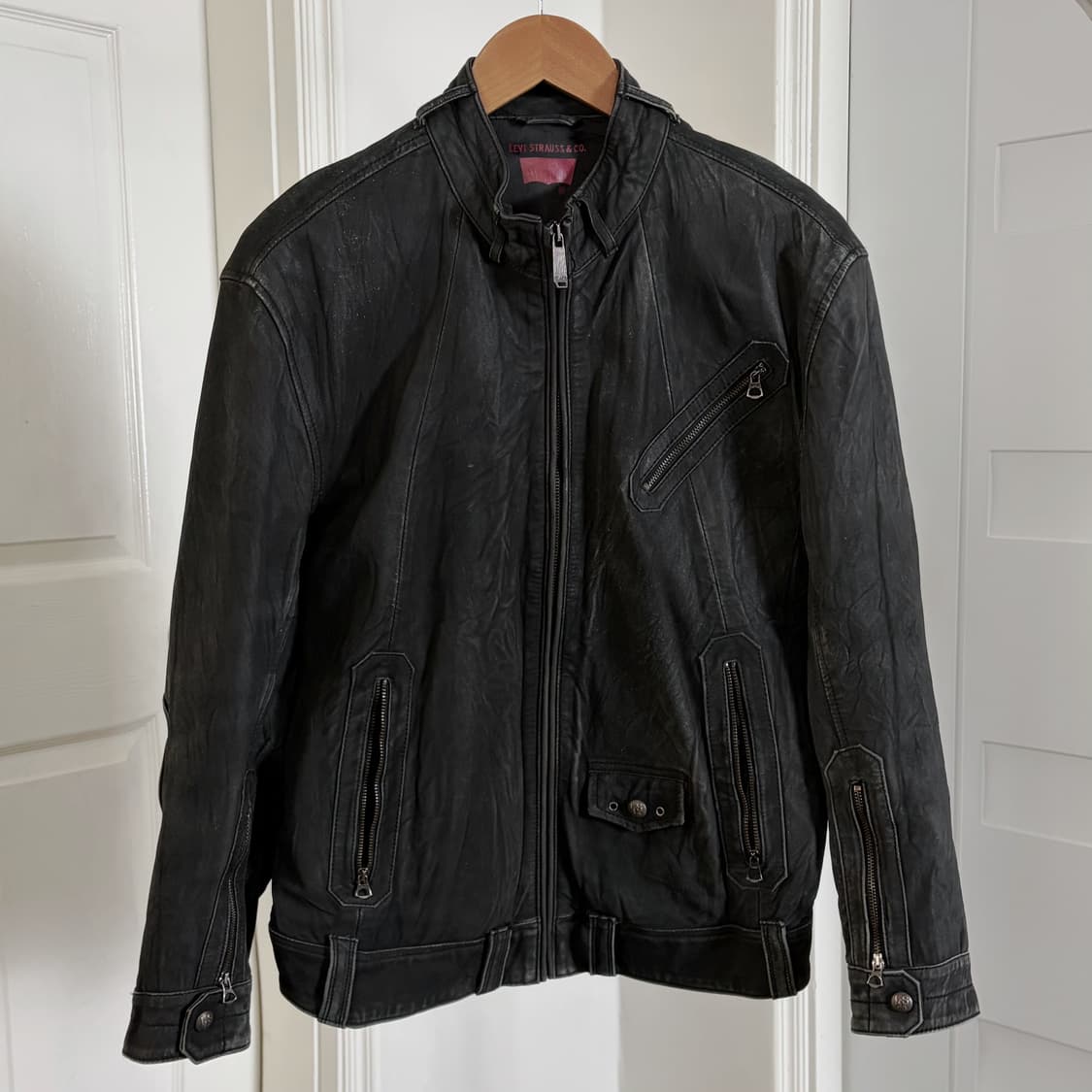 리바이스 고트스킨 바이크 자켓 상품이미지4