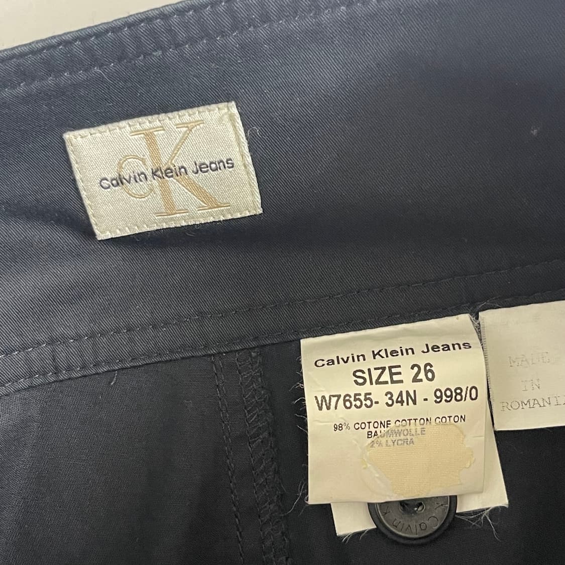 캘빈클라인 진 스커트 26인치 상품이미지7