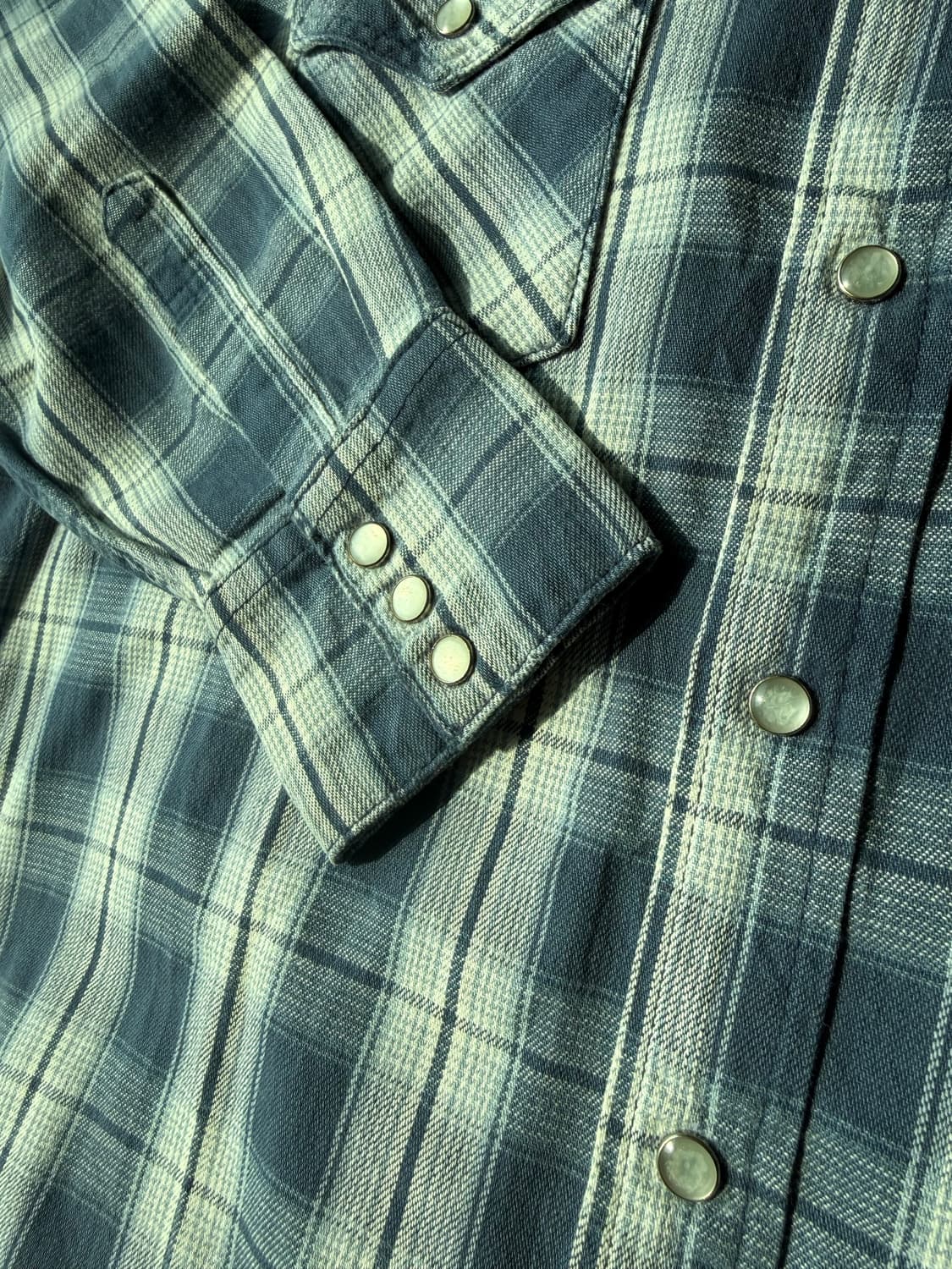 LEE 블루 빈티지 셔츠 상품이미지5