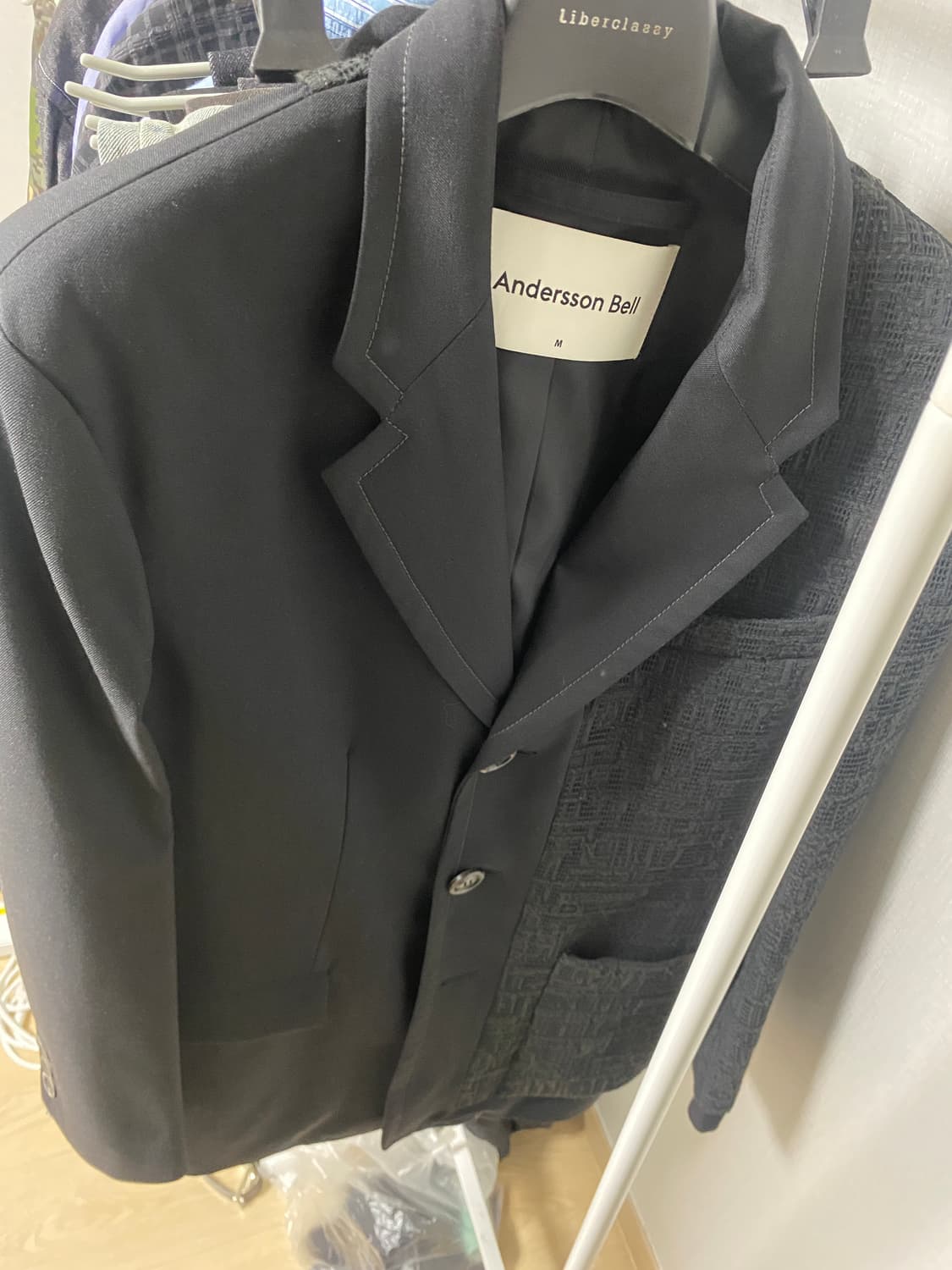 앤더슨벨 시그니처 22자카드 울 자켓 상품이미지2