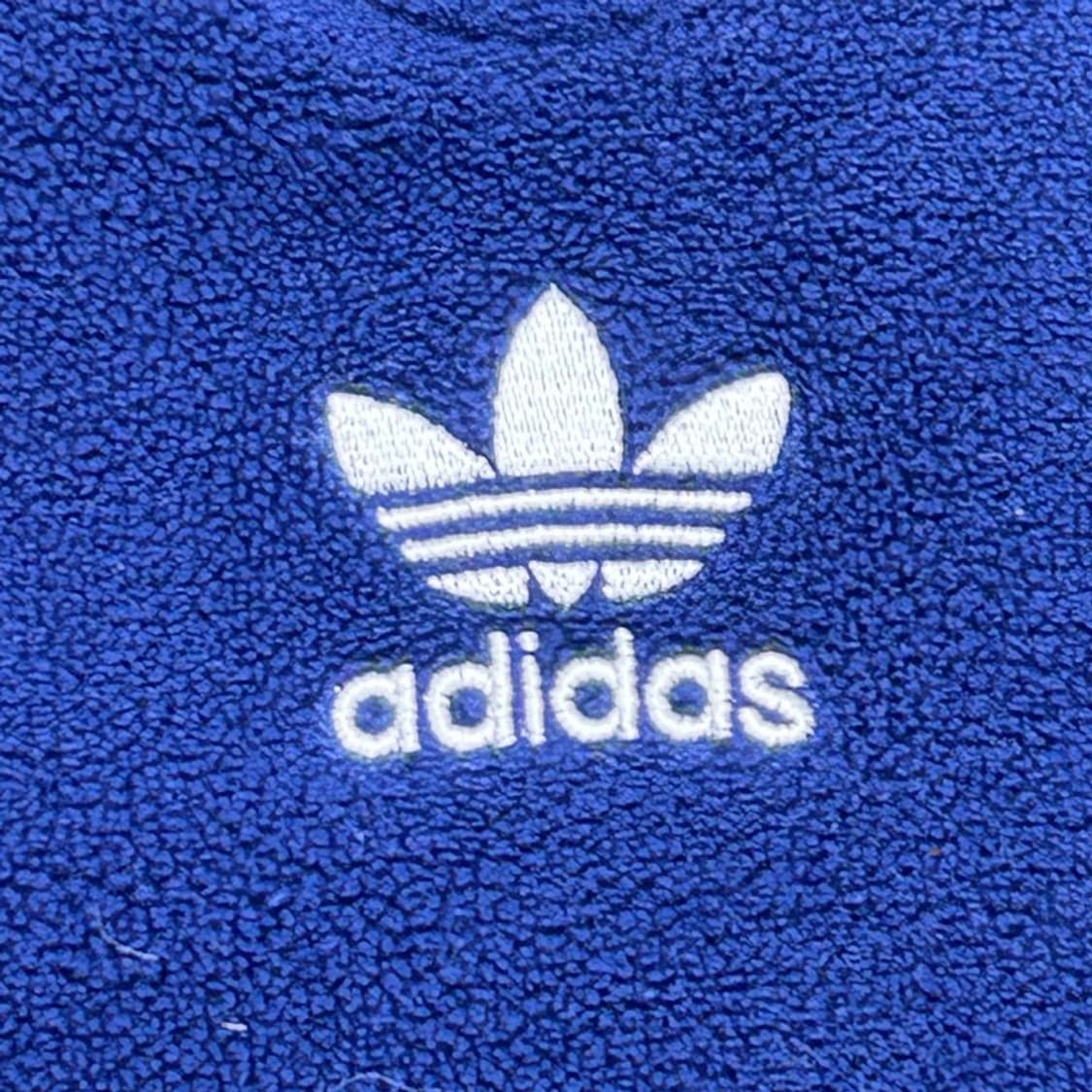 아디다스 아디컬러 클래식 테디 하프집업 플리스 블루 L 상품이미지2