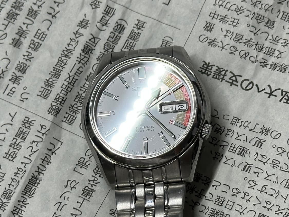 [빈티지] 세이코 5 오토매틱 SNK369 J1 "스피드 레이서" 상품이미지9