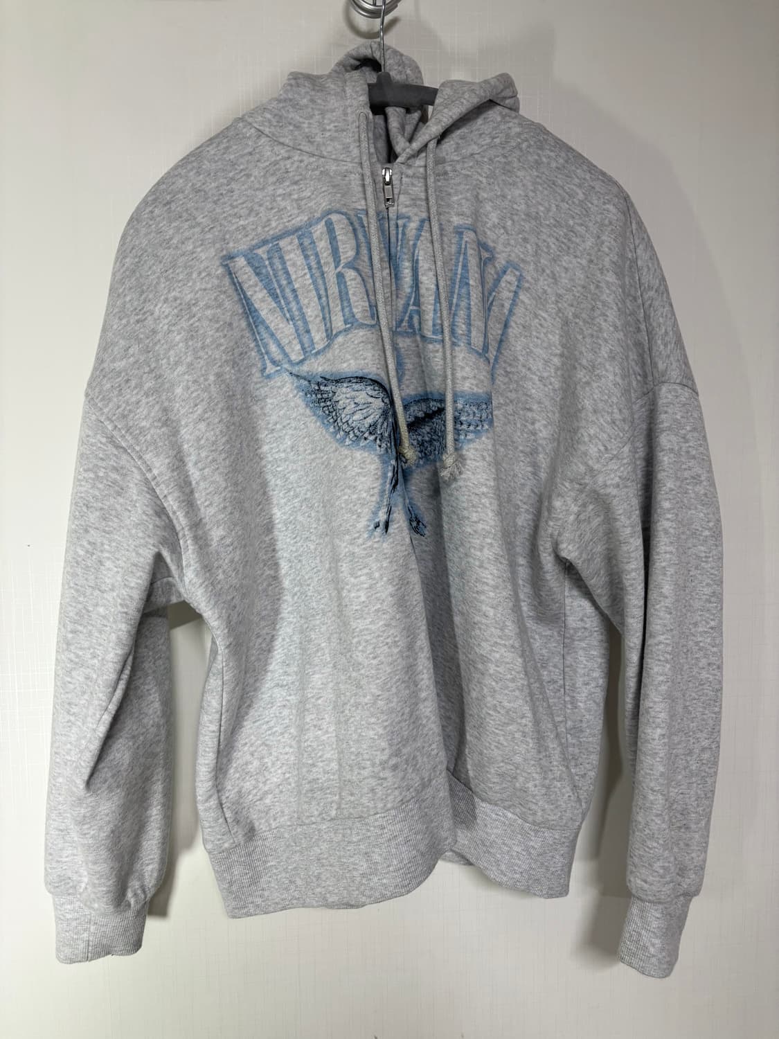 Nirvana hood zip up 너바나 라이센스 후드 집업 상품이미지3