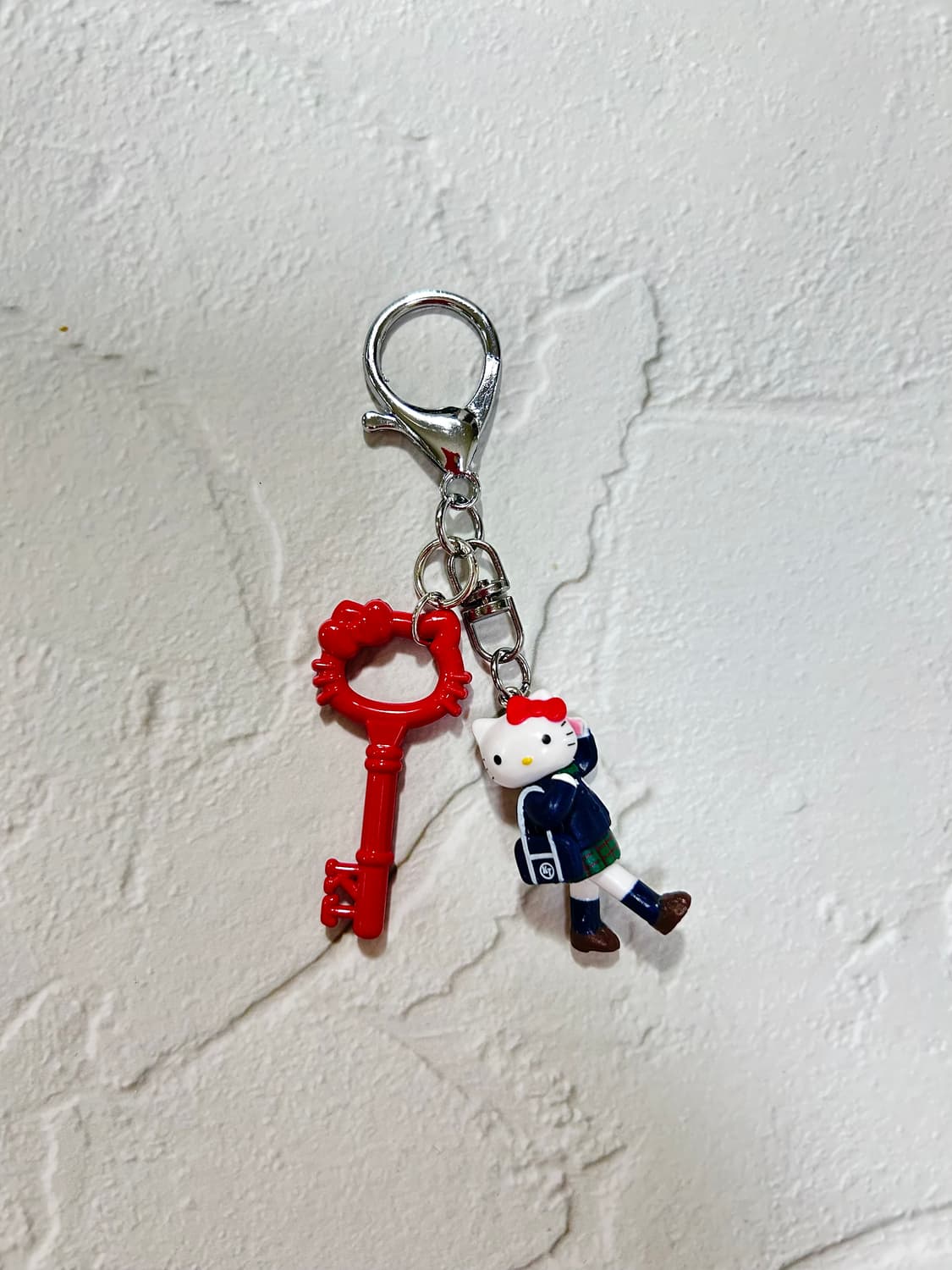 키티 커스텀키링 (핑크 / 레드 /아이보리 ver.) 상품이미지7