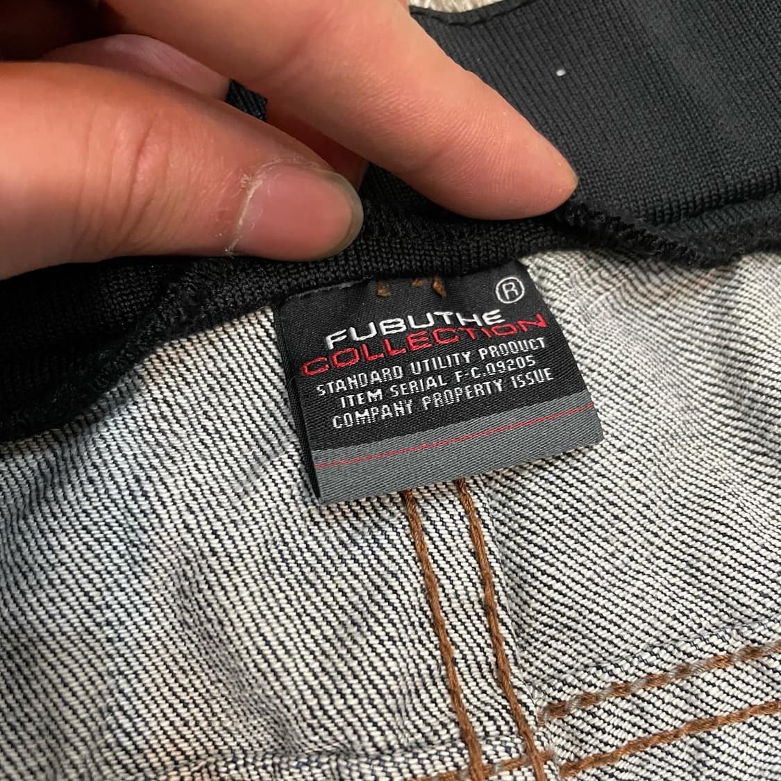 FUBU 힙합 올드스쿨 데님 조거팬츠 상품이미지8