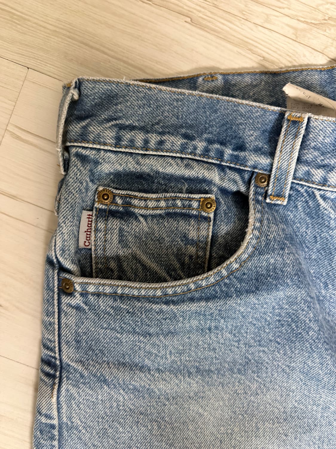 칼하트 b17 데님 팬츠 34 상품이미지4