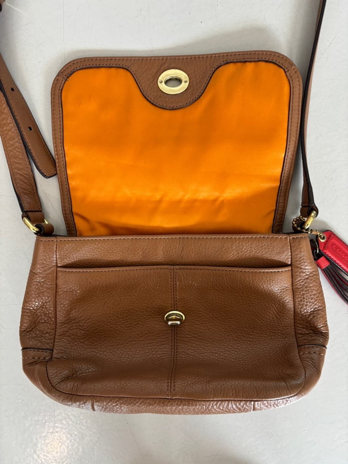 Old Coach Leather Bag 상품이미지6