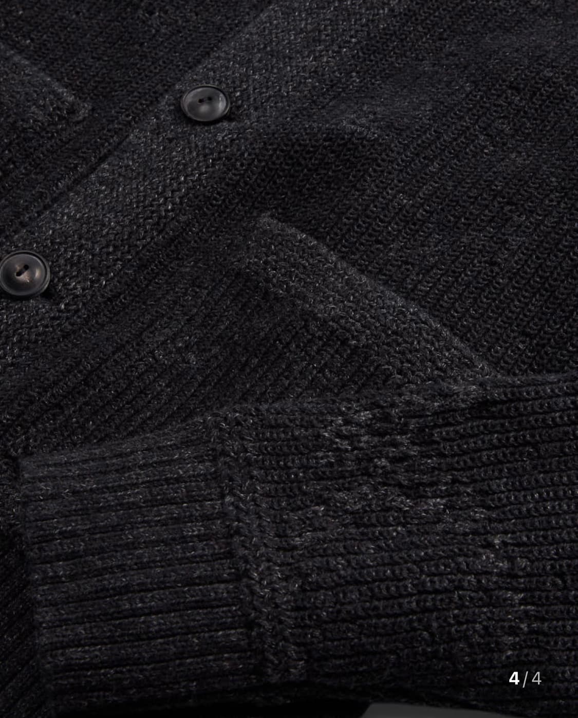 RRL 리페어드 숄카라 가디건 (L사이즈) 상품이미지4