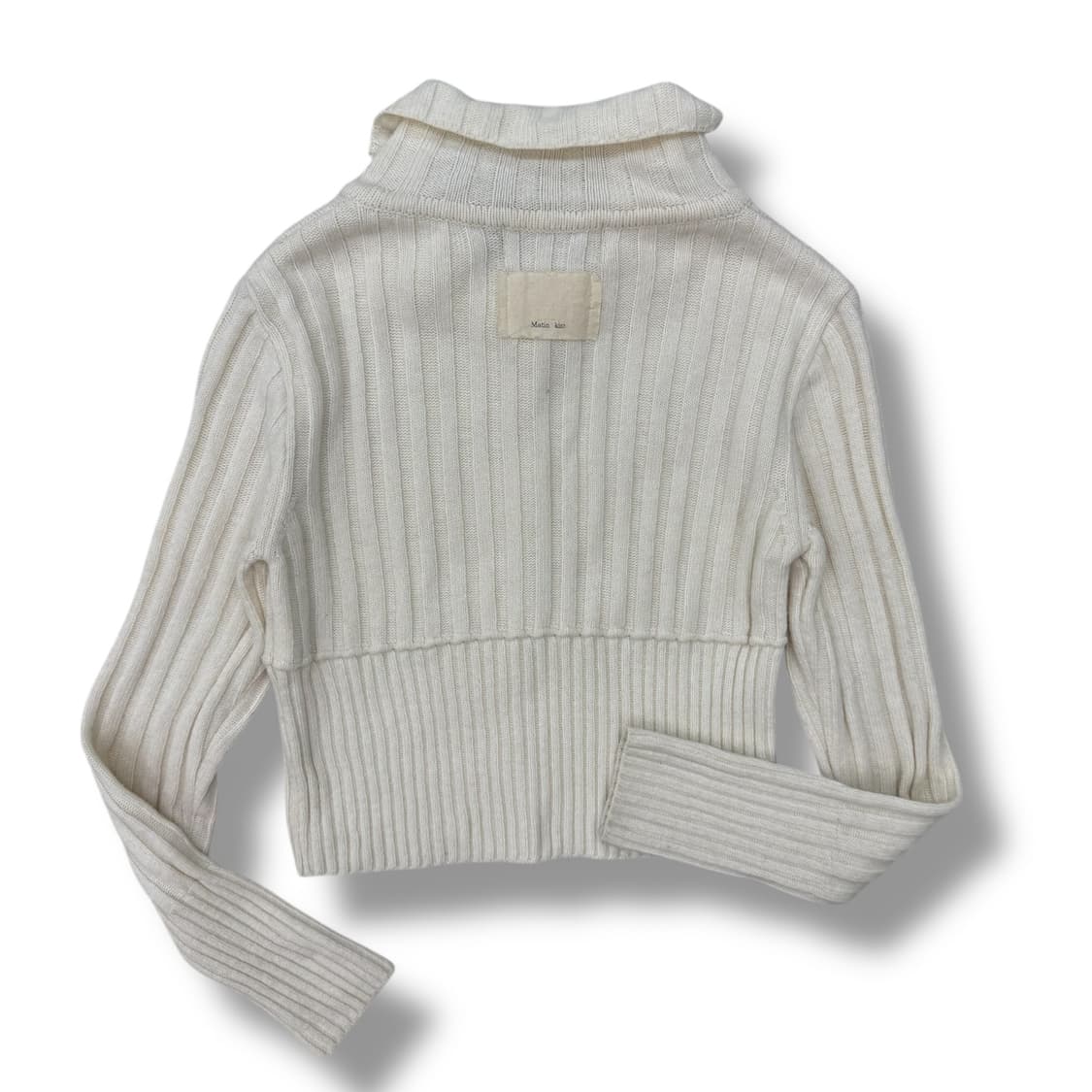 마뗑킴 카라 케이블 니트 r1992 상품이미지2