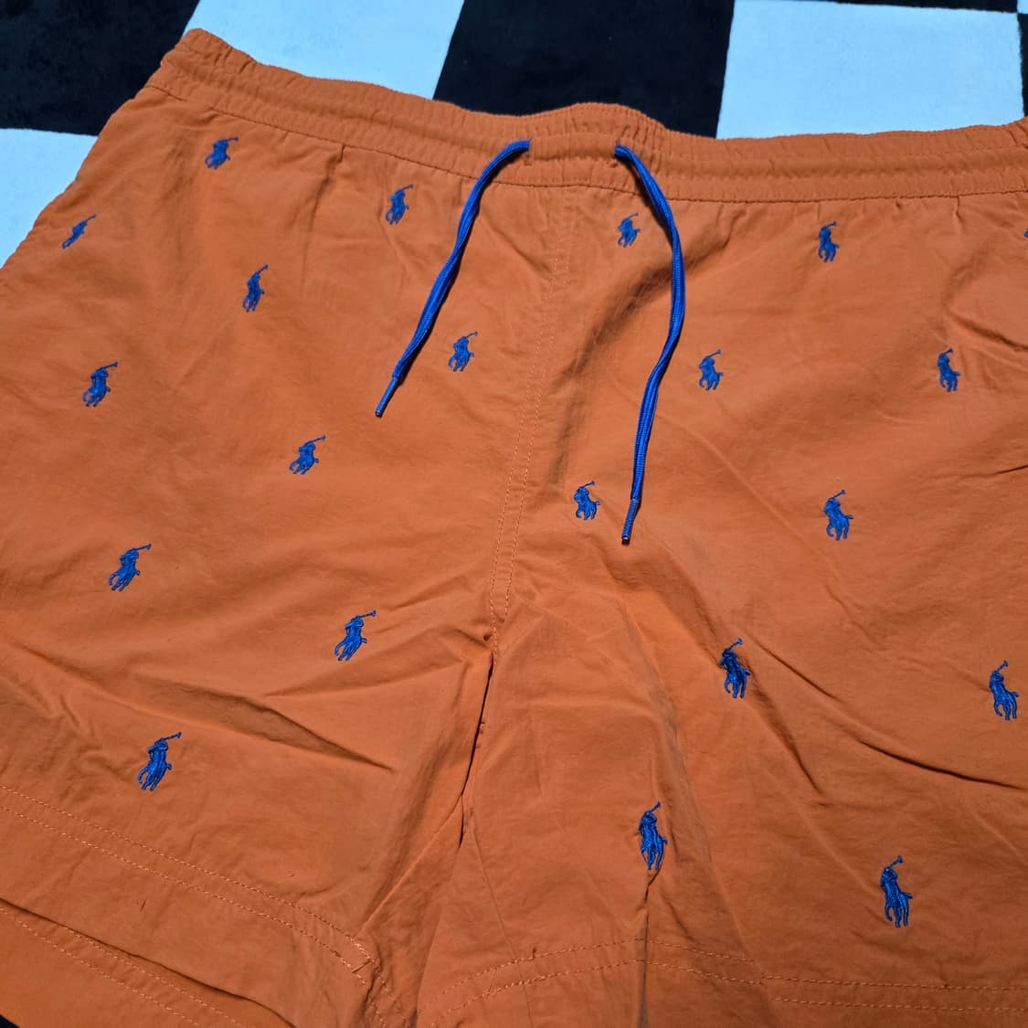 M 폴로랄프로렌 멀티포니 스윔팬츠 오렌지 수영복 상품이미지2