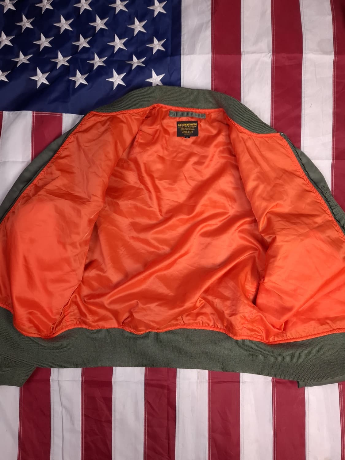 특A 오리지날 아비렉스 L-2B 미공군 항공점퍼 상품이미지9