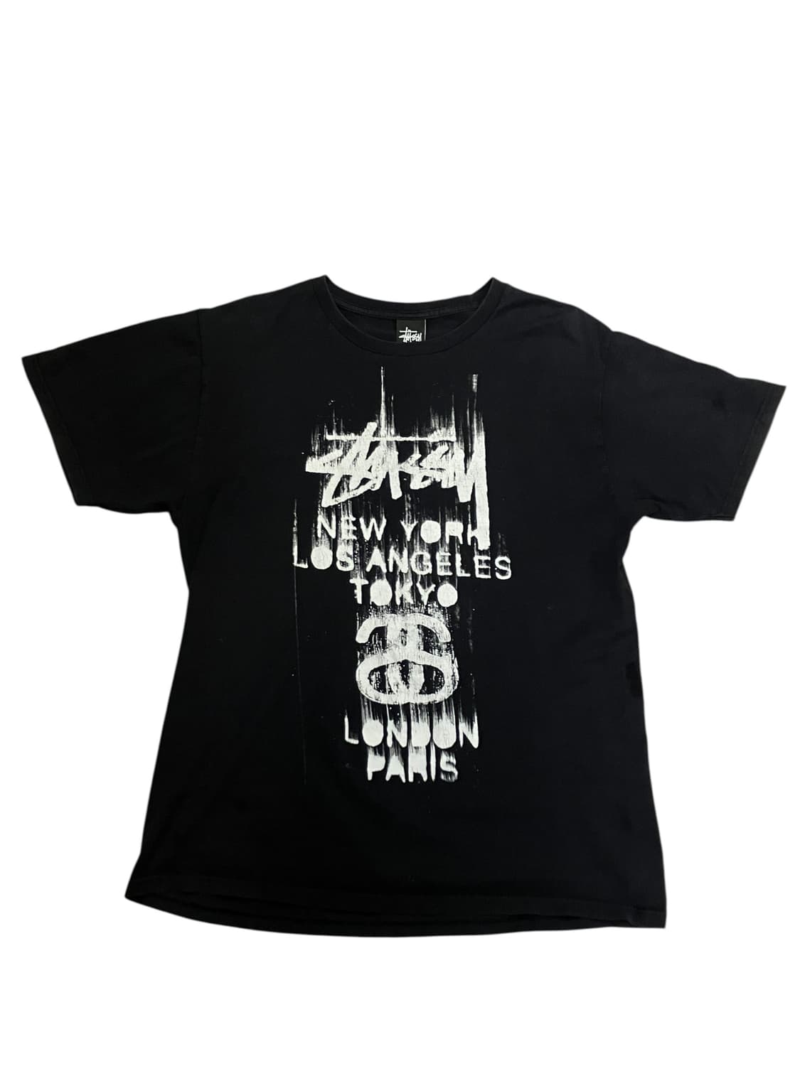 스투시 반팔 블랙 M  #csz1897 상품이미지3