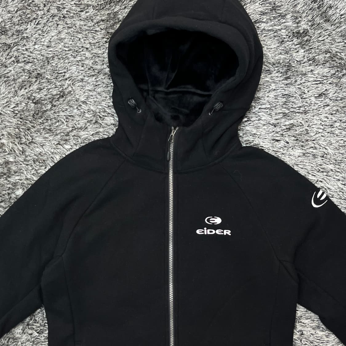 아이더 남성 기모 후드집업 (M) 상품이미지2