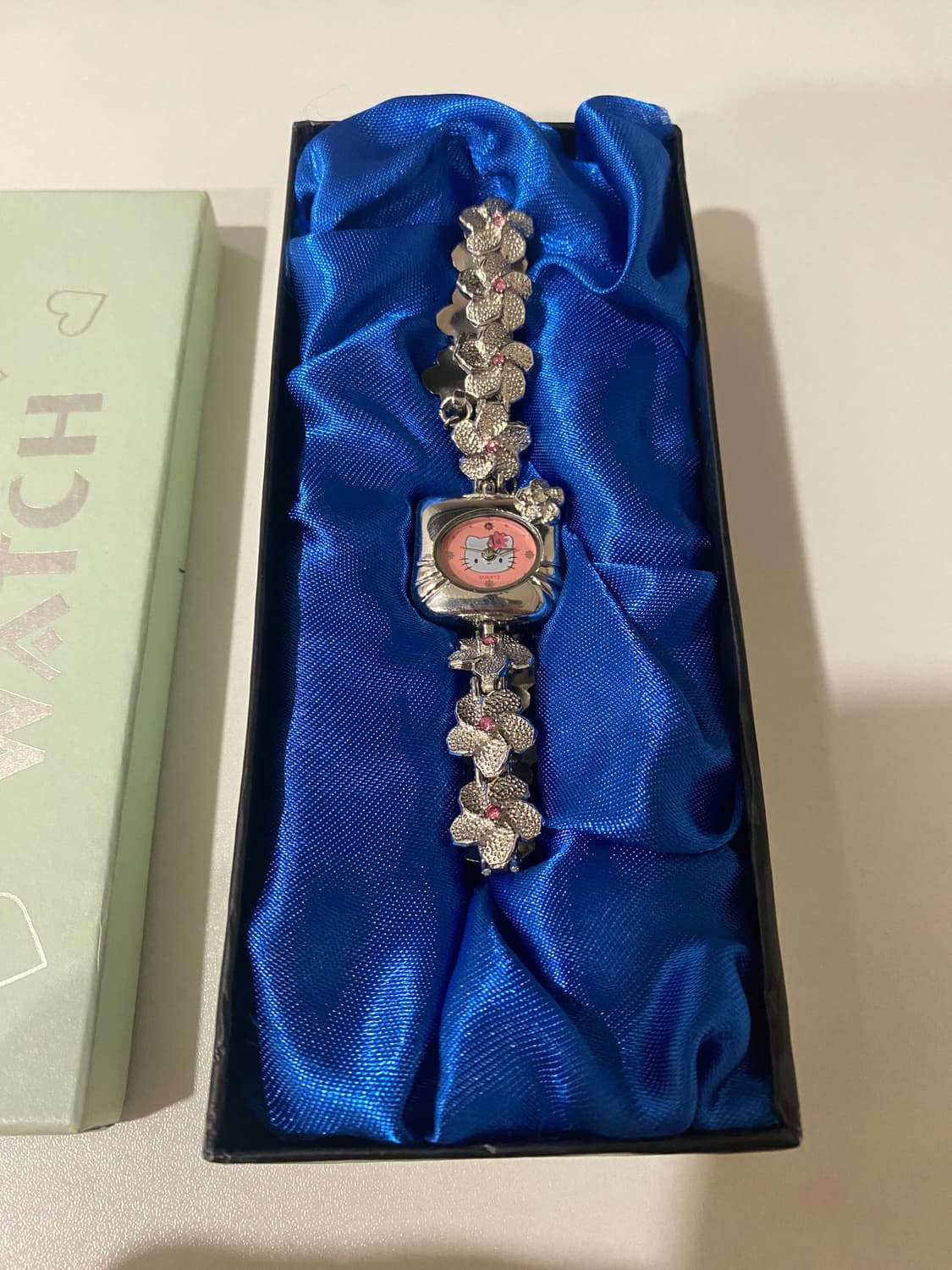 (희귀 고전)산리오 고전 꽃보석 시계 상품이미지2